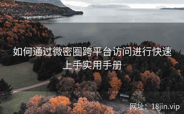 如何通过微密圈跨平台访问进行快速上手实用手册