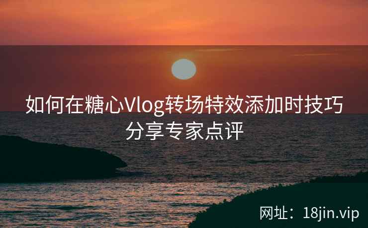 如何在糖心Vlog转场特效添加时技巧分享专家点评