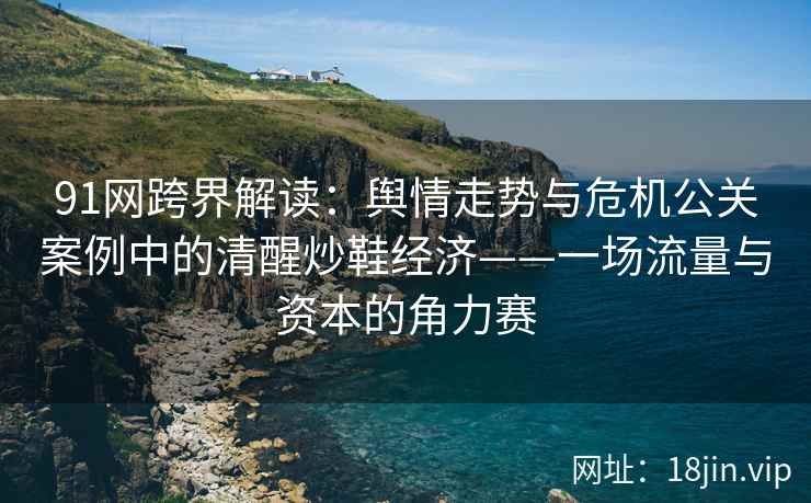 91网跨界解读：舆情走势与危机公关案例中的清醒炒鞋经济——一场流量与资本的角力赛
