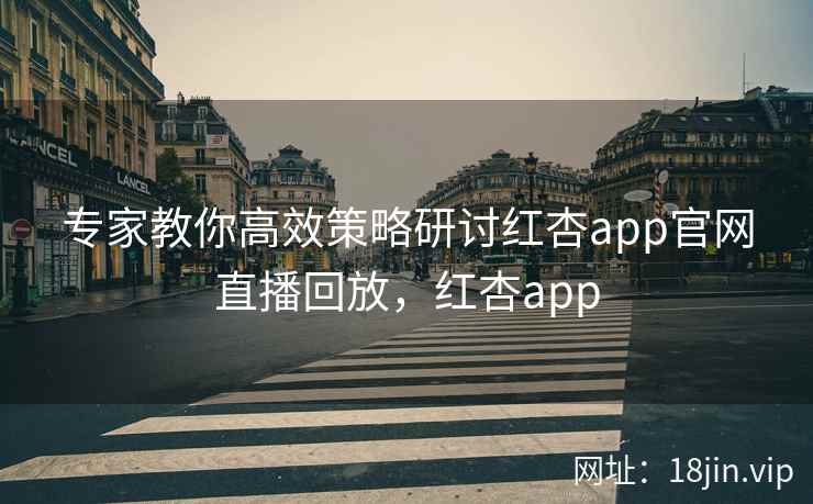 专家教你高效策略研讨红杏app官网直播回放，红杏app