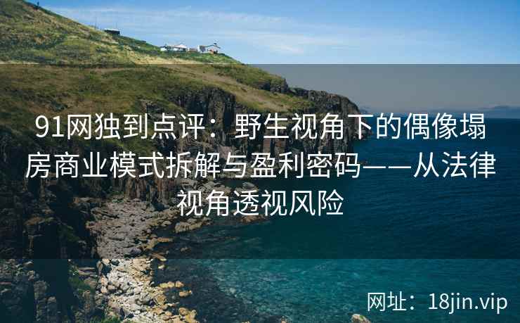 91网独到点评：野生视角下的偶像塌房商业模式拆解与盈利密码——从法律视角透视风险
